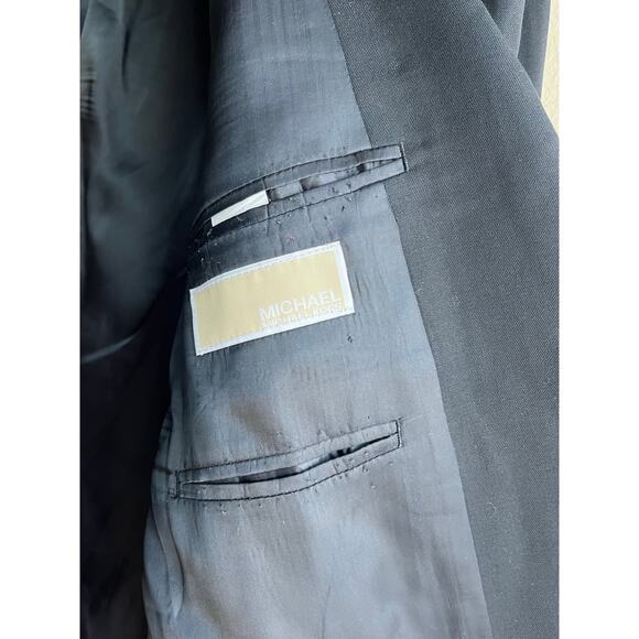 Michael Kors Men Suit Jacket Black Size 48 L - Picture 11 of 14